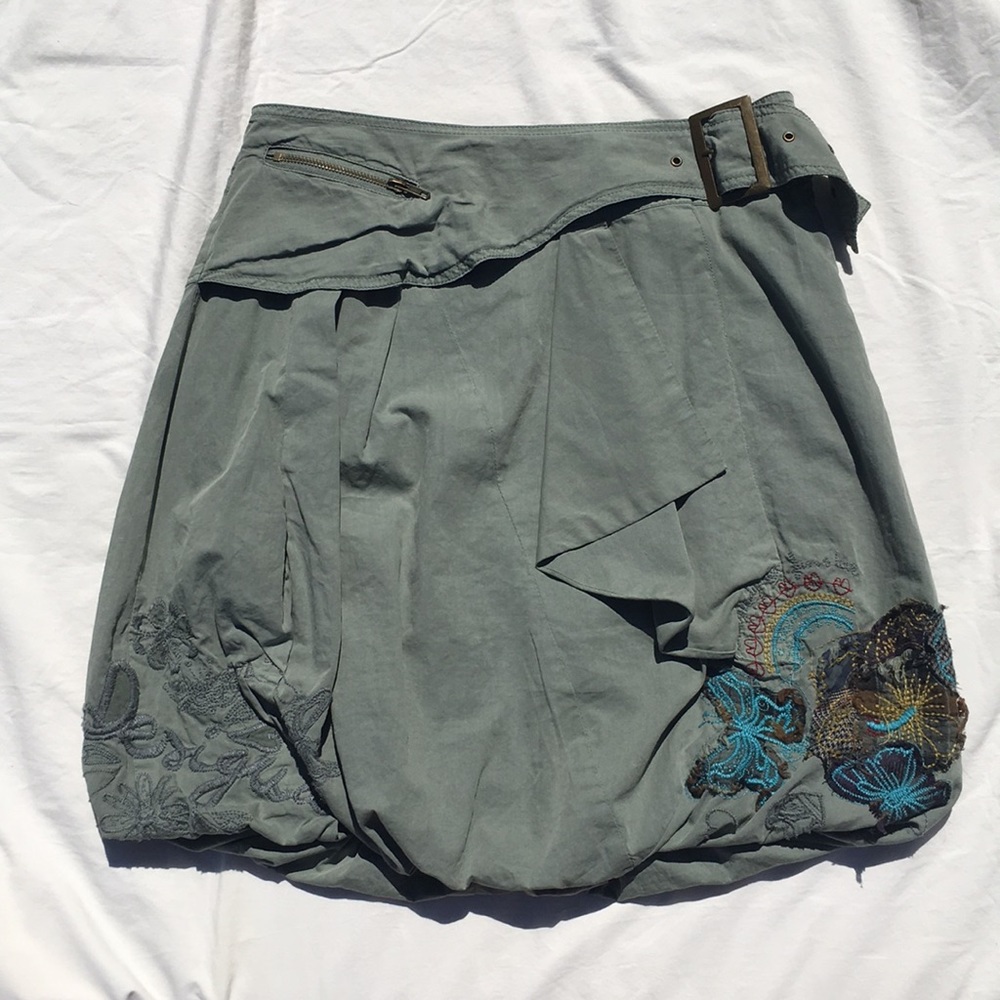 Desigual cotton tulip skirt